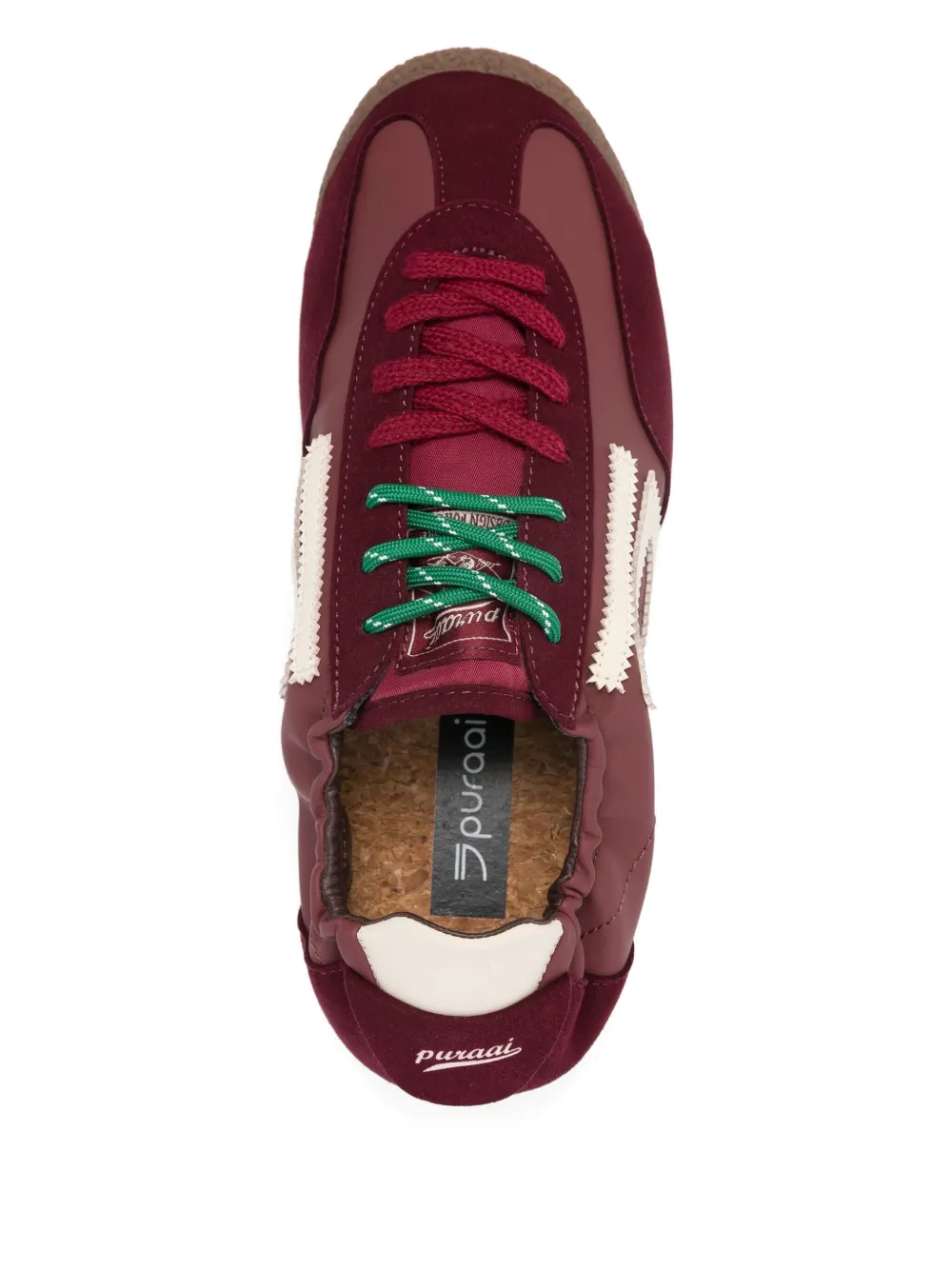 Puraai Panther low-top sneakers Rood