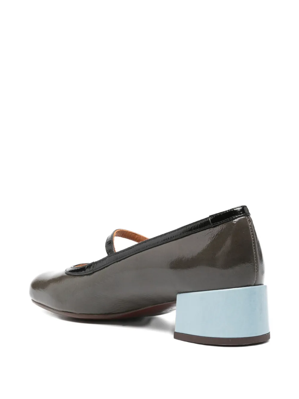 Chie Mihara 30mm Reni heeled pumps Grey