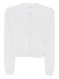 GOES BOTANICAL button-front cardigan - White
