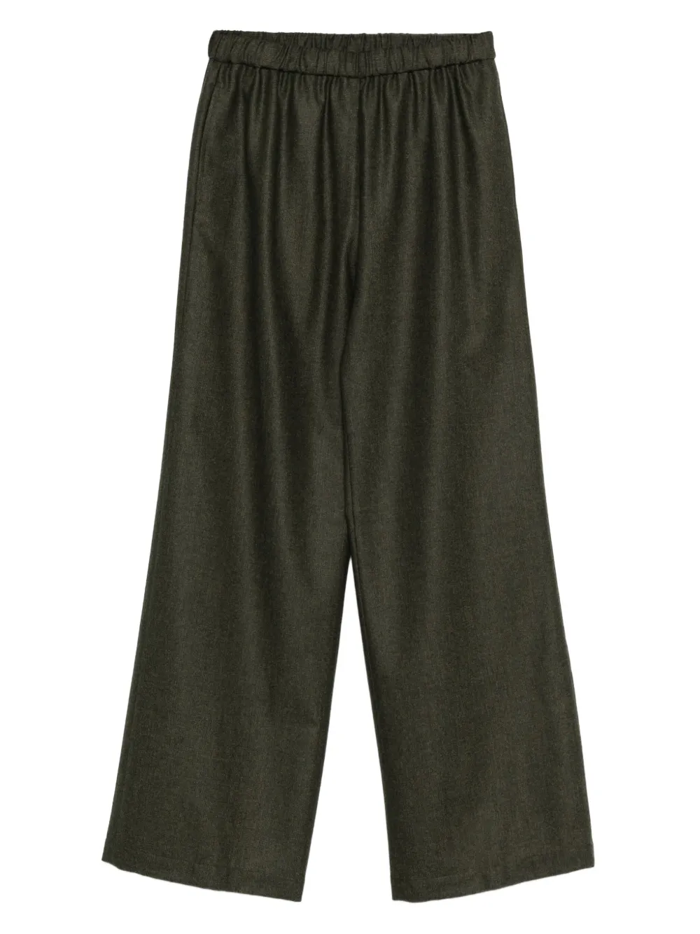 ASPESI elastic-waist trousers | Green | Image 1