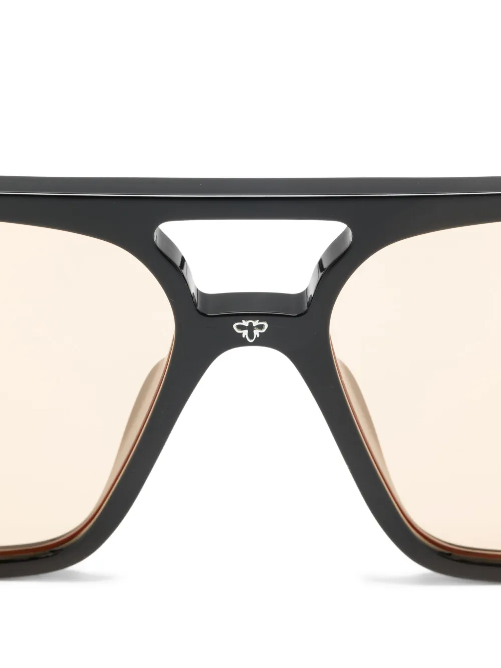 FACE HIDE Zonnebril met piloten montuur Zwart