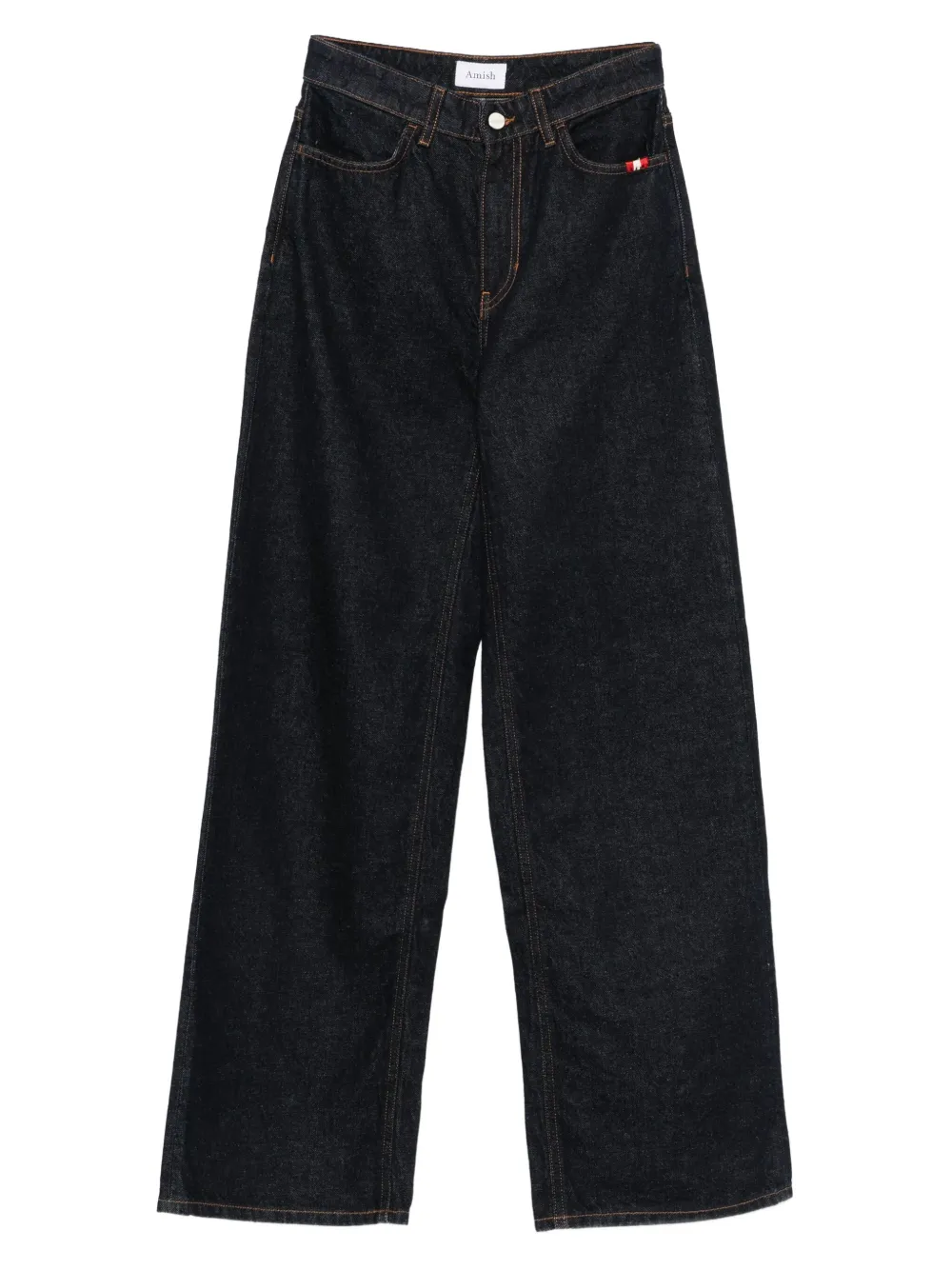 AMISH Linda wide-leg jeans | Blue | Image 1