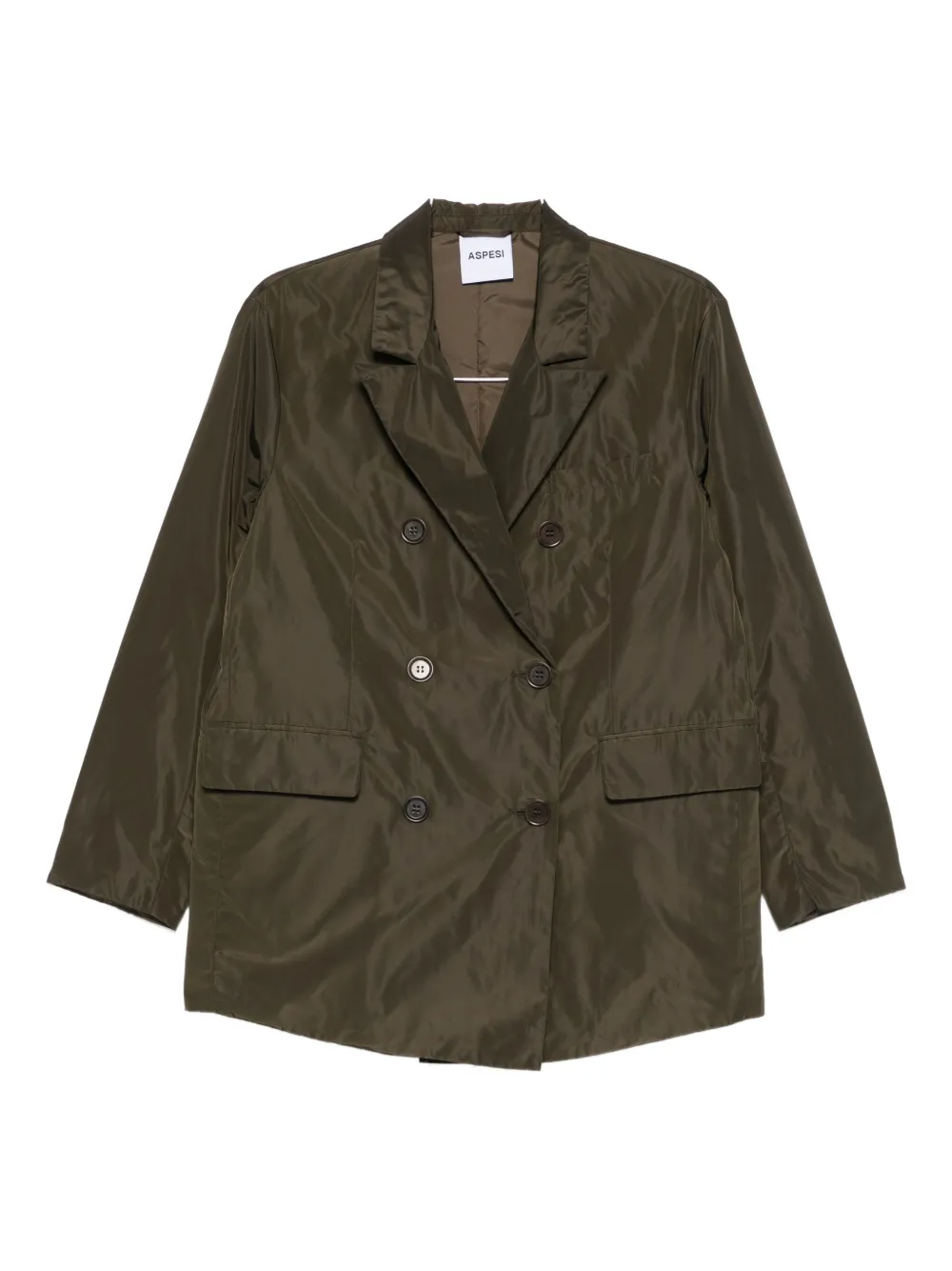 ASPESI double-breasted blazer | Green | Image 1