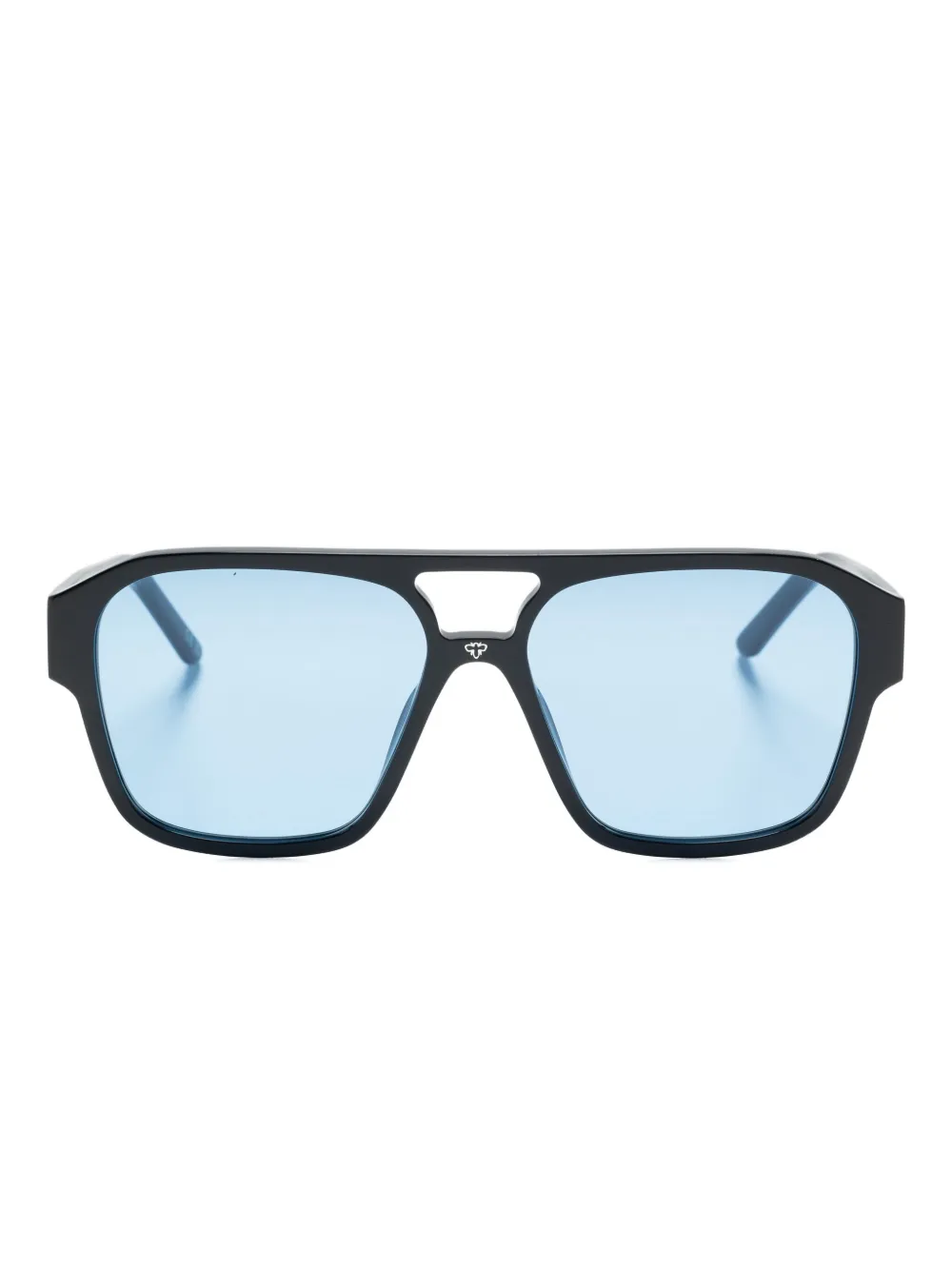 FACE HIDE pilot-frame sunglasses | Black | Image 1