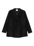 ASPESI button-fastening raincoat - Black