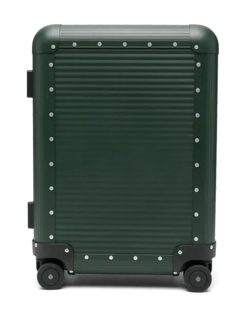 FPM Milano Bank Spinner ribbed-panel studded trolley