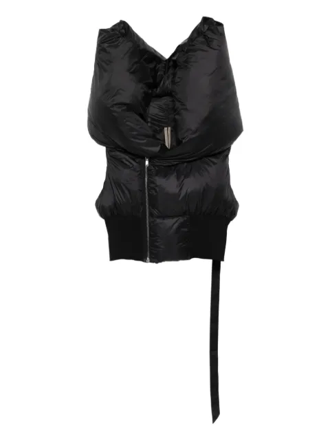 Rick Owens DRKSHDW padded hooded vest