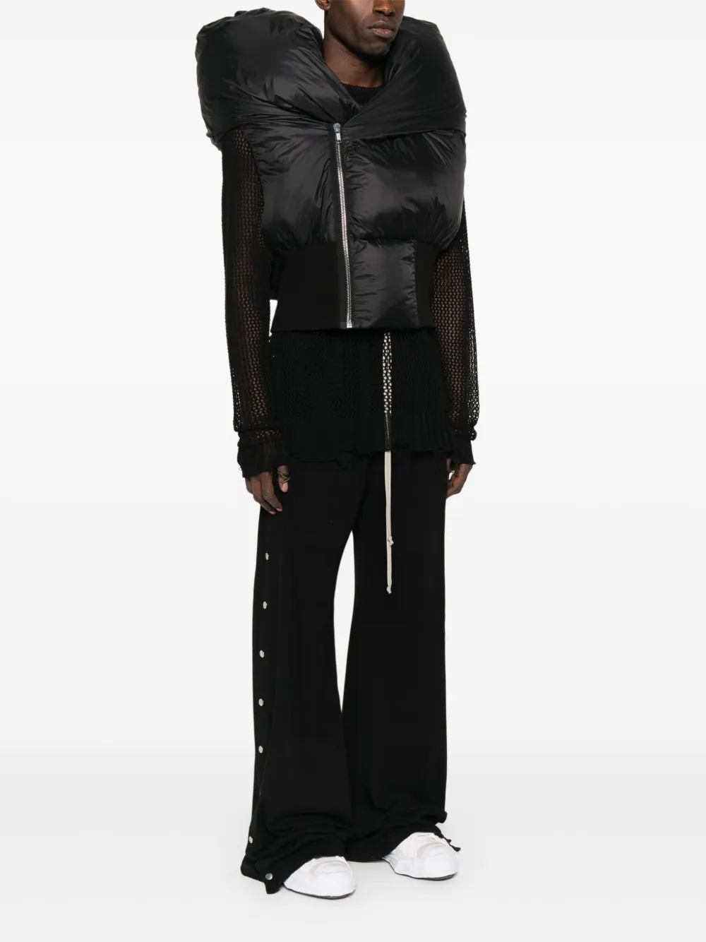 Rick Owens Drkshdw Black Concordians Anubis Vest In Black