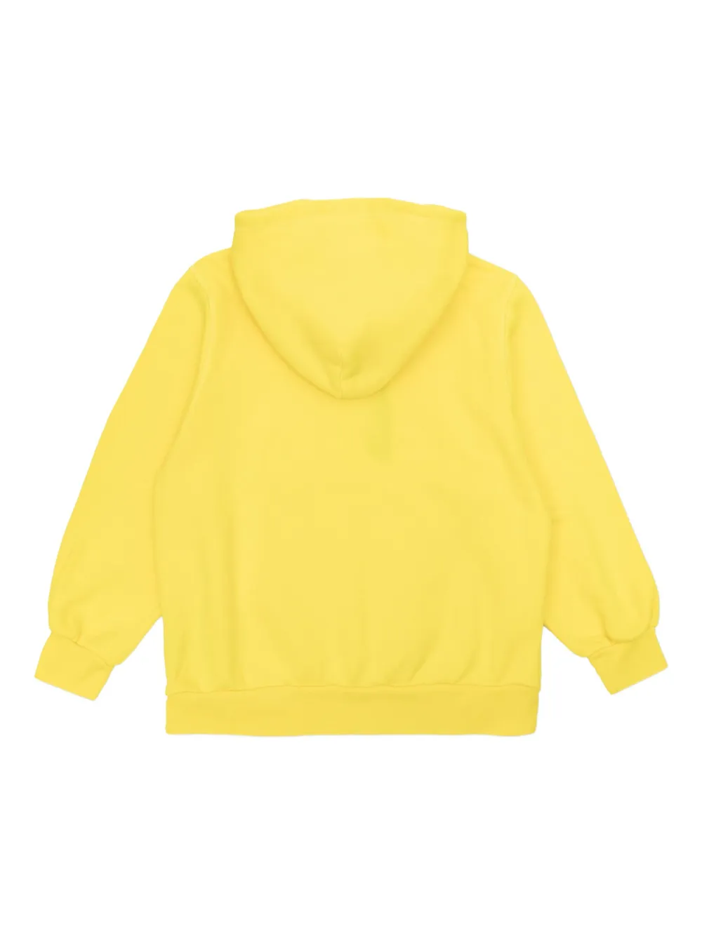 American Vintage Logo-detail Hoodie In Yellow