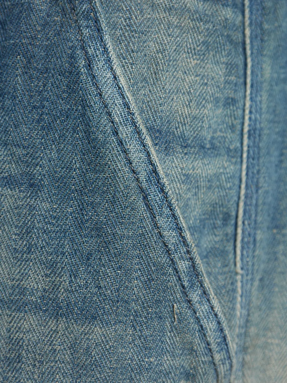 Diesel D-Phant-Chino jeans met visgraatpatroon Blauw