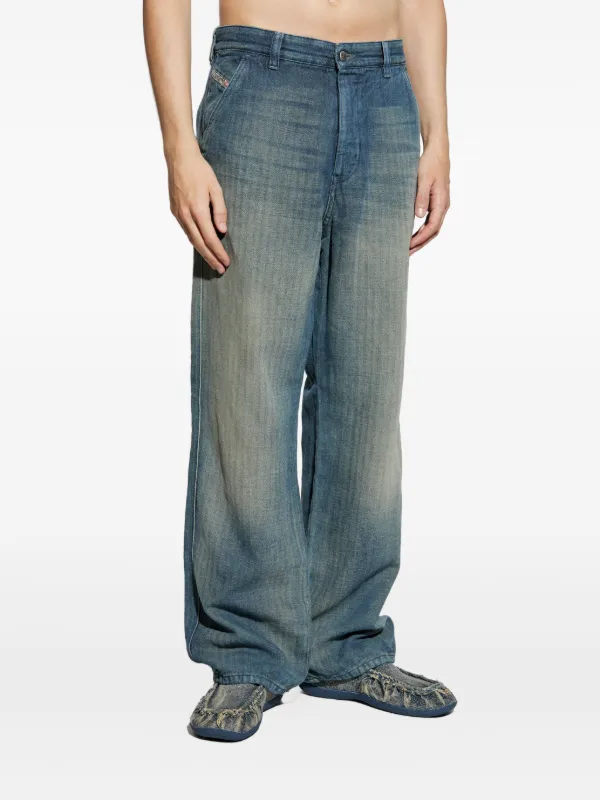 Diesel D-Phant-Chino Herringbone Jeans | Blue | FARFETCH AO