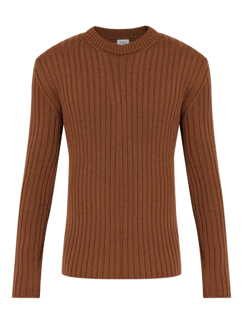 Tod's ribbed-wool sweater | Brown | Image 1
