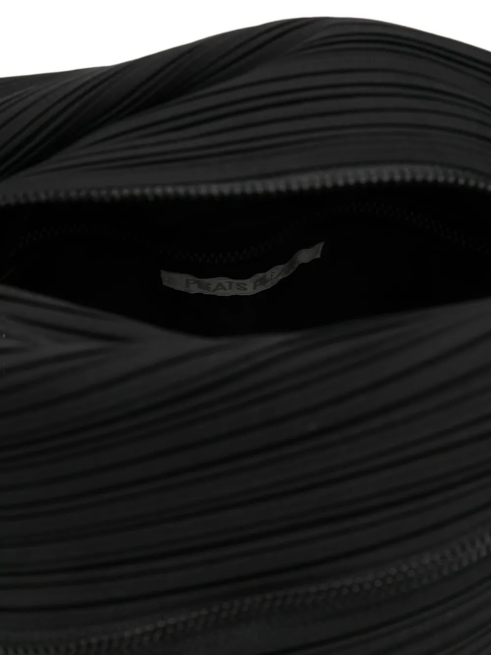 Issey Miyake Mini Bias Pleats Duffle Bag In Black