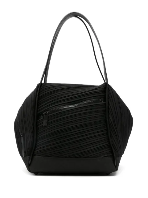 Pleats Please Issey Miyake pleated-design tote bag