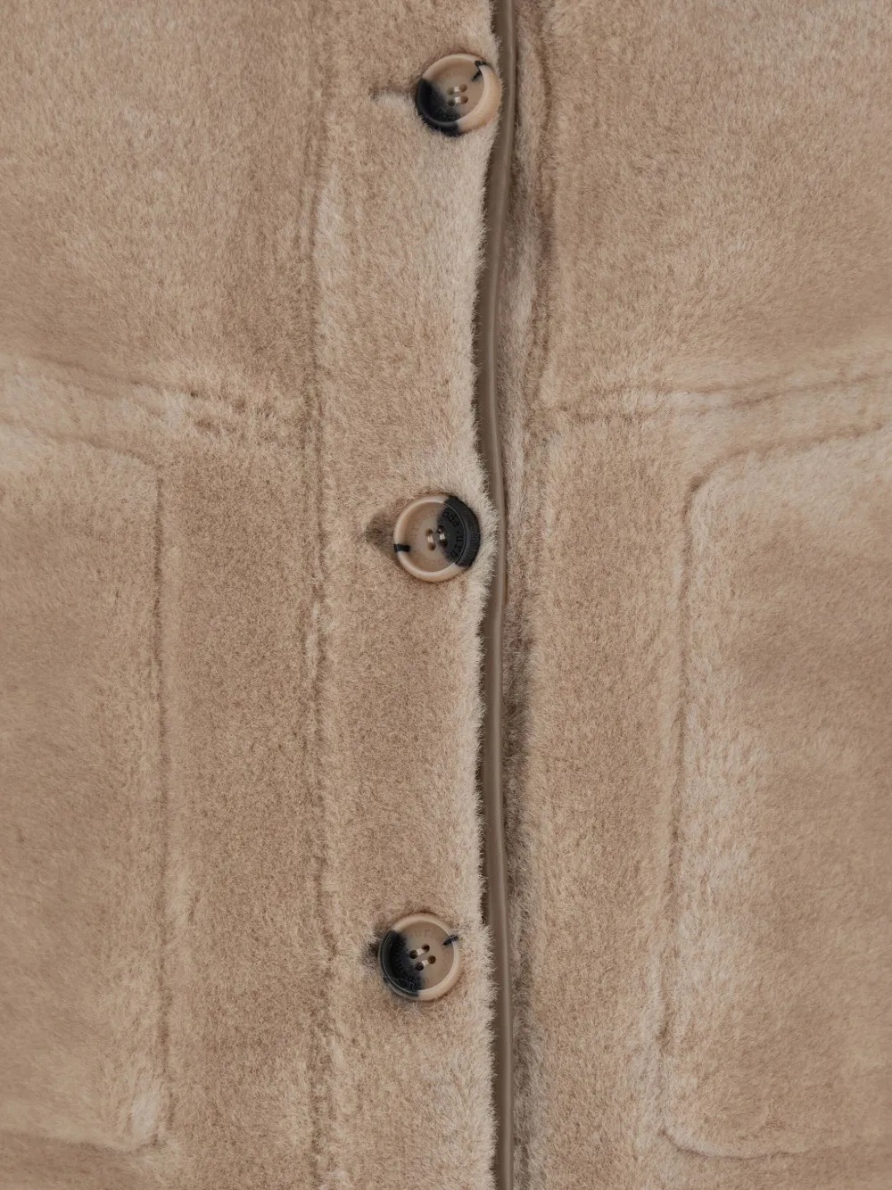 Urbancode Button-fastening Patch-pocket Coat In Gray