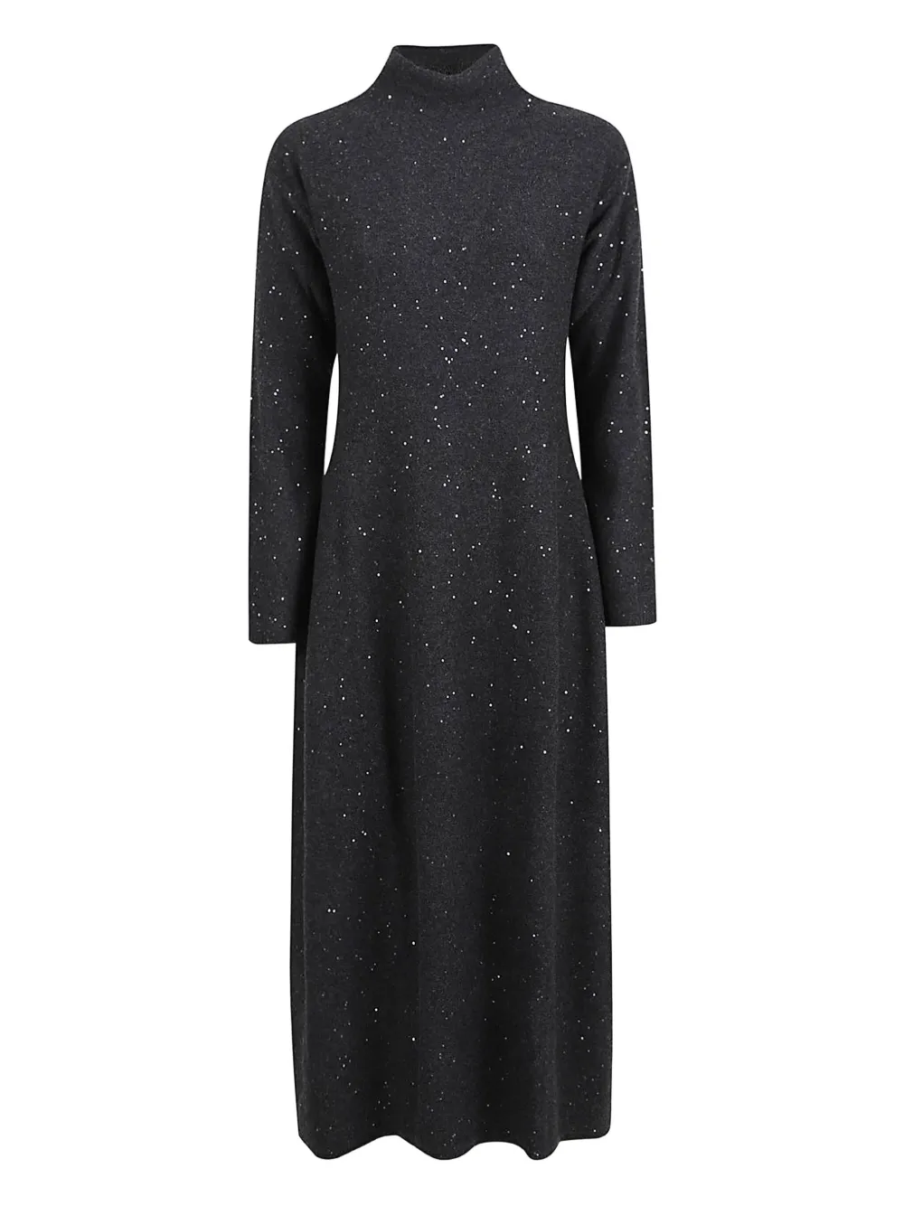 Antonelli sequin high-neck maxi dress | Grey | Image 1