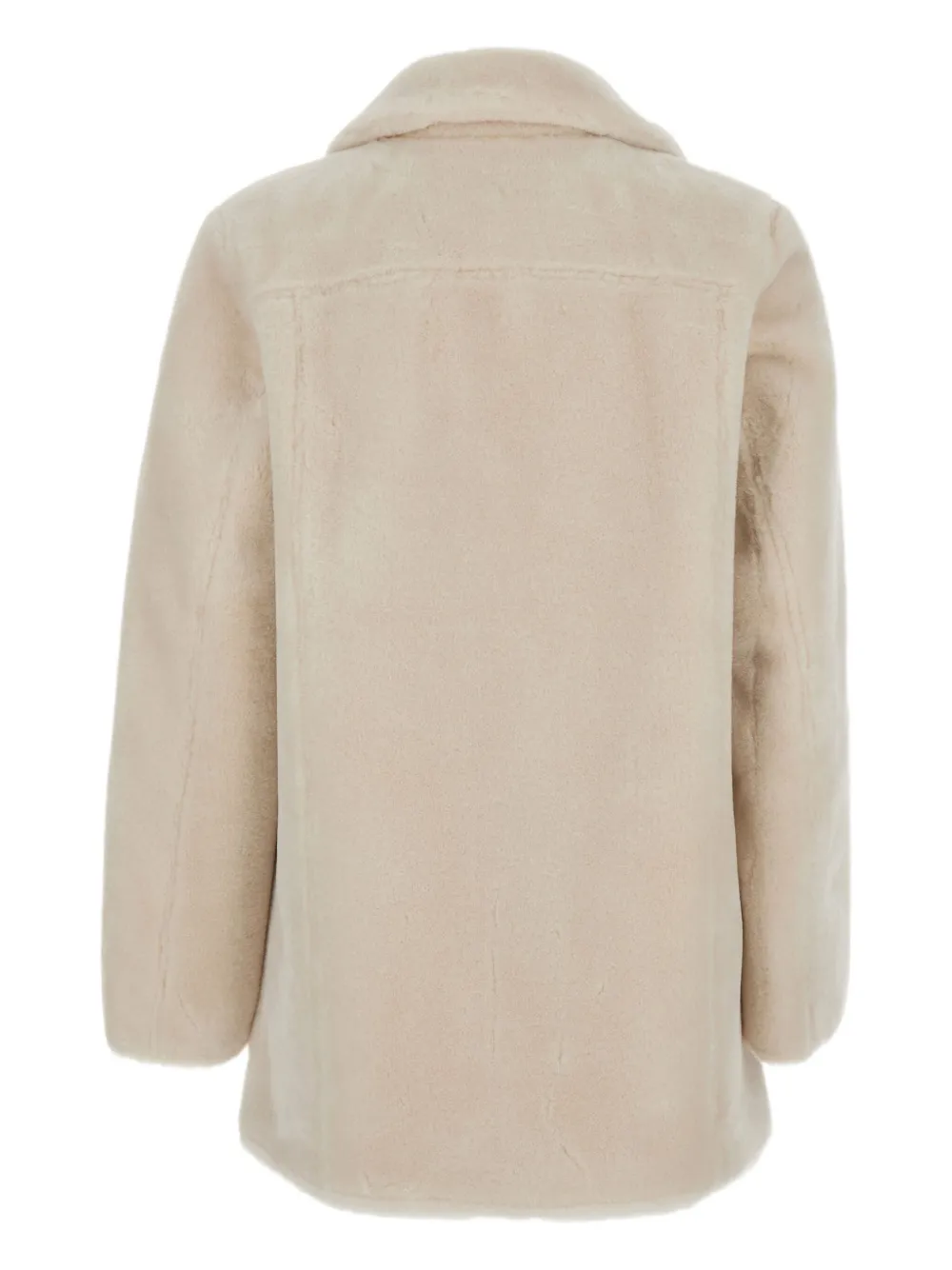 Urbancode Button-fastening Reversible Jacket In Neutral