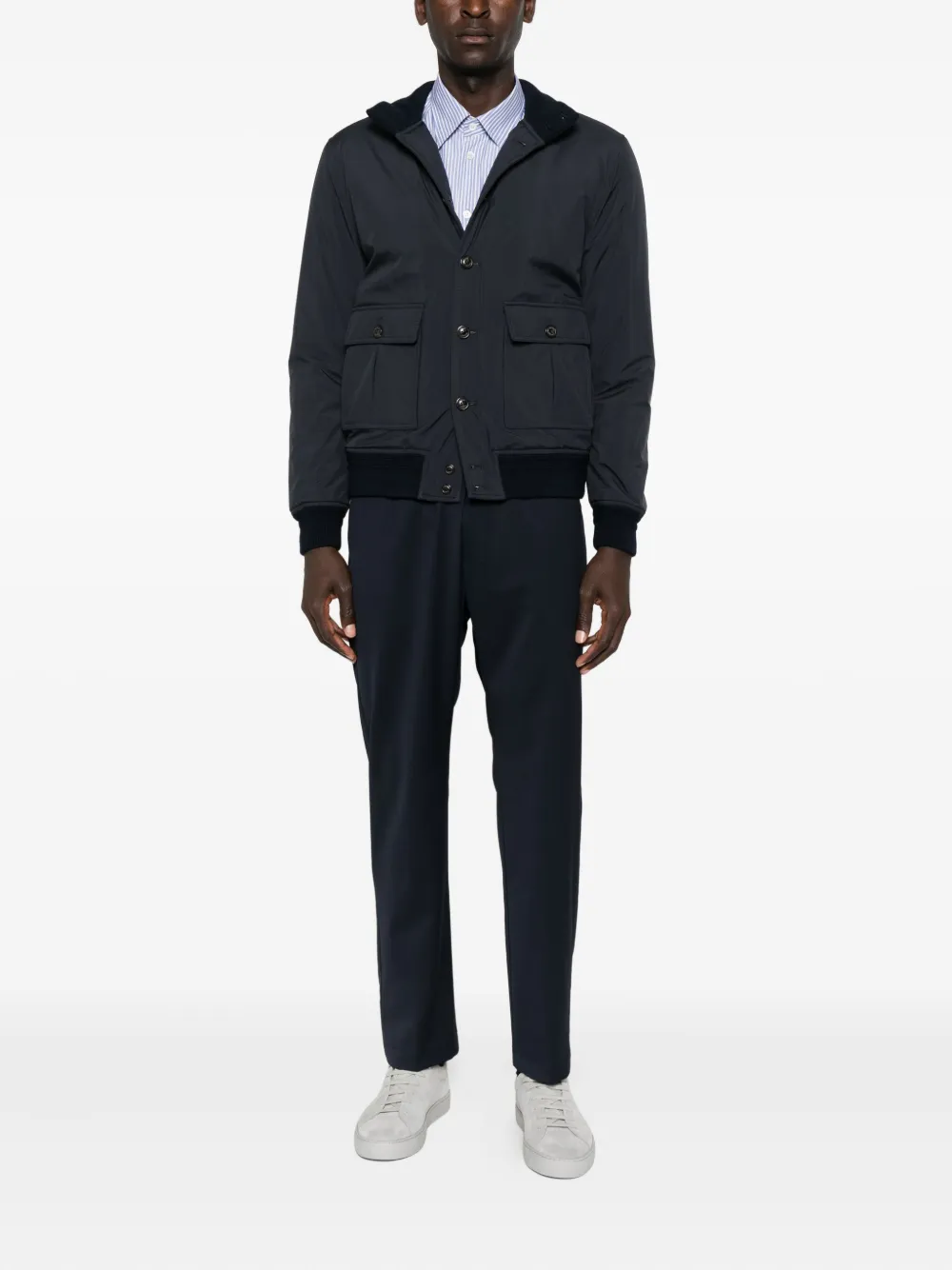 Valstar button-fastening flap-pocket jacket | Down Jackets | Image 2