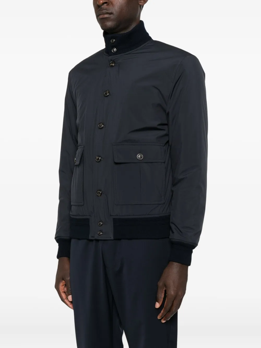 Valstar Button-fastening Flap-pocket Jacket In Blue