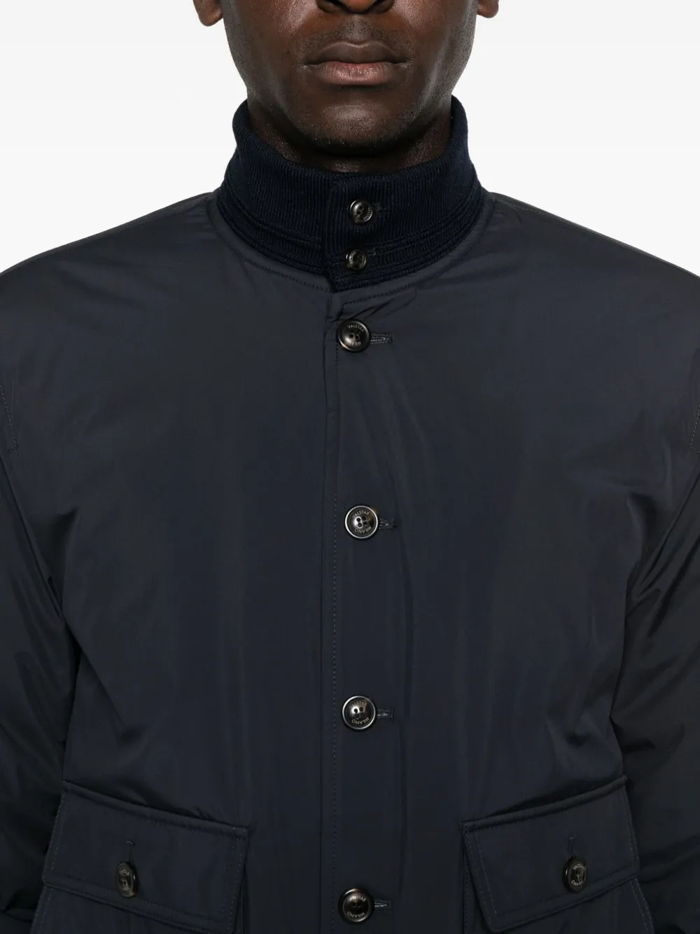 Valstar Button-fastening Flap-pocket Jacket In Blue