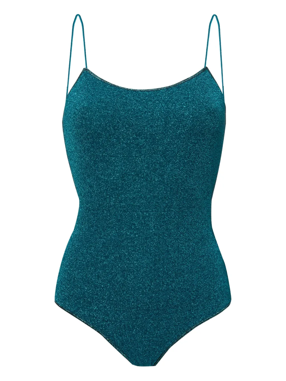 Oseree Lumiere Maillot Swimsuit In Blue