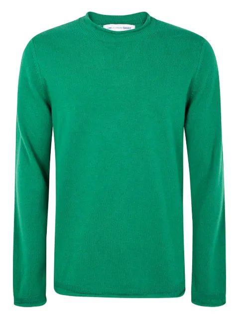 Comme Des Garçons Shirt crew-neck wool sweater