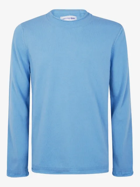 Comme Des Garçons Shirt crew-neck wool sweater
