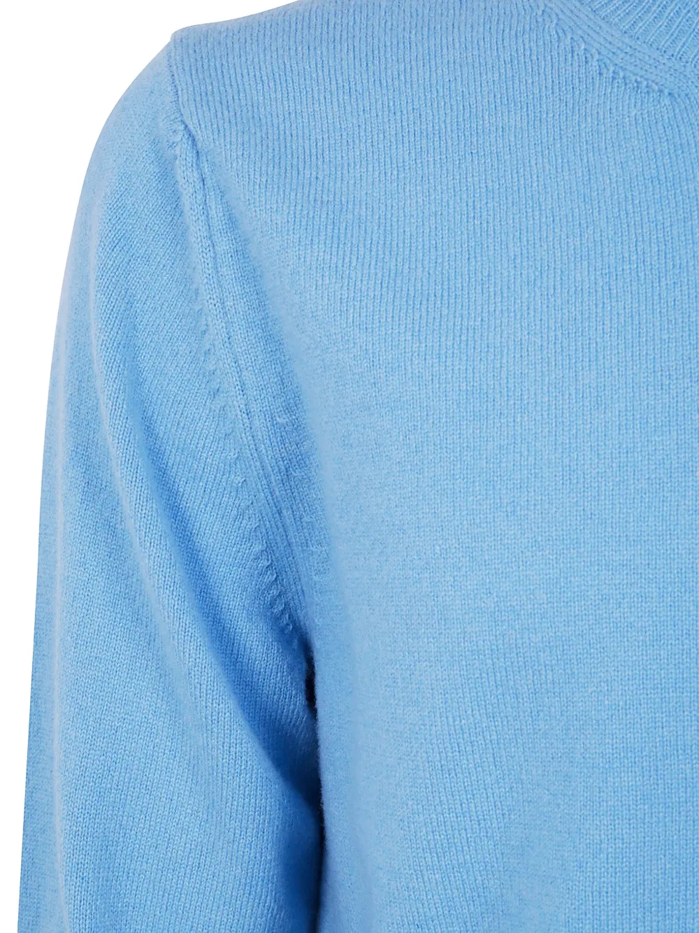 Comme Des Garçons Shirt Crew-neck Wool Jumper In Blue