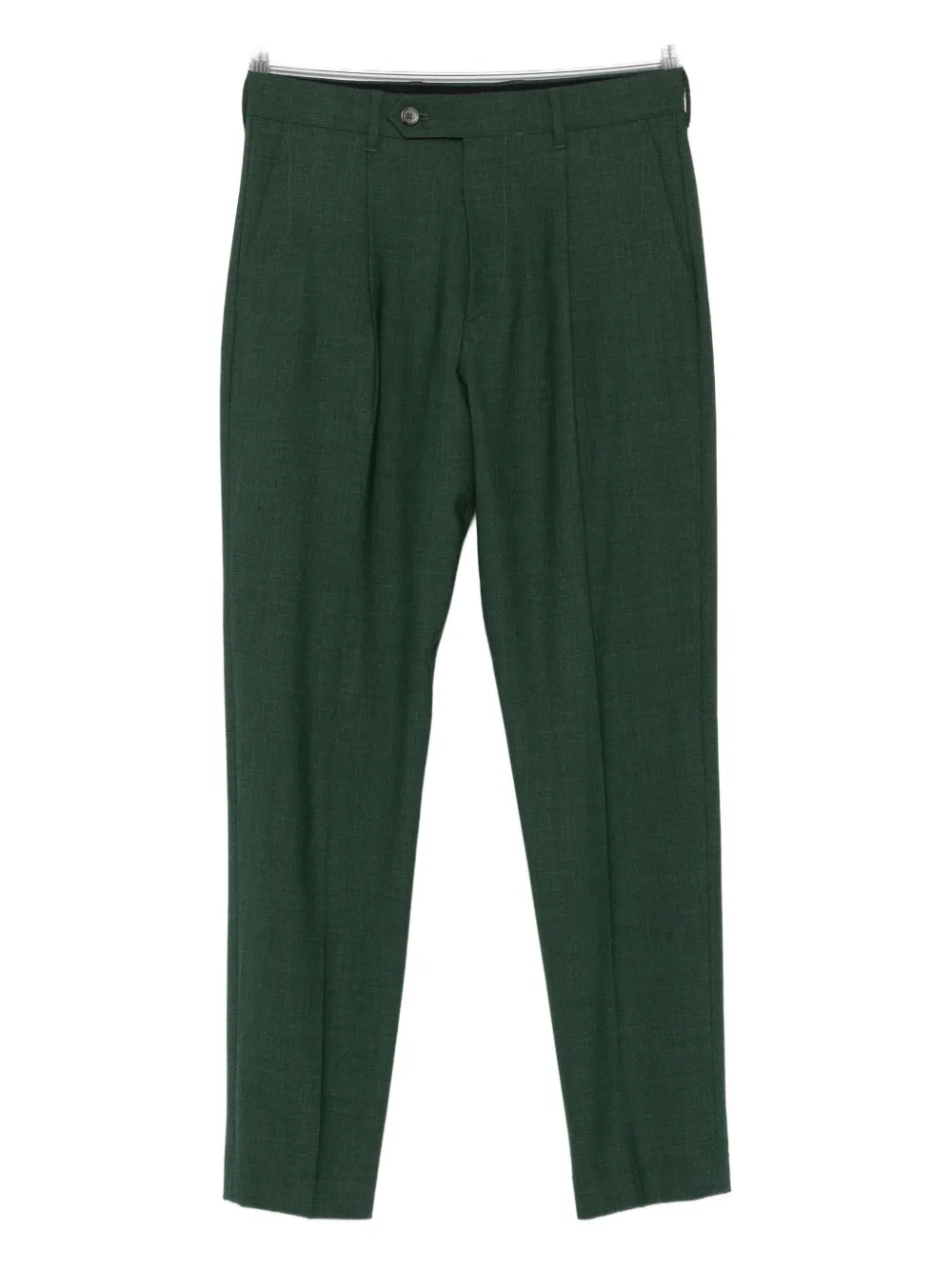 Paul Smith Pleated-front Trousers In Green