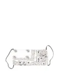 Arizona Love Bandana paisley-print face mask - White