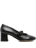 Pomme D´Or buckle heeled pumps - Black