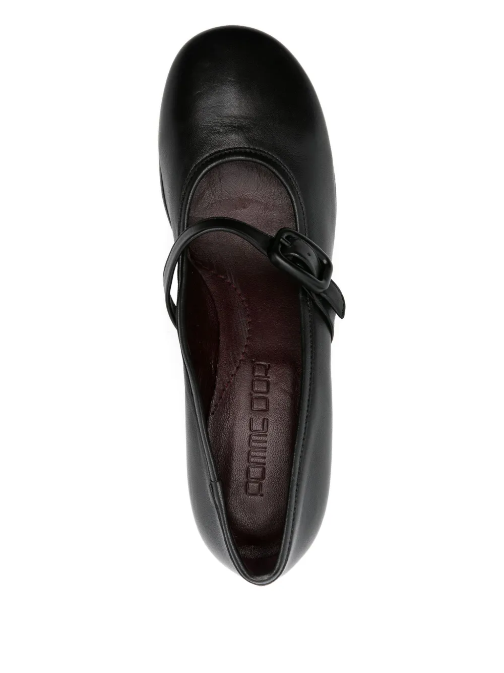 Pomme D´Or buckle heeled pumps Black