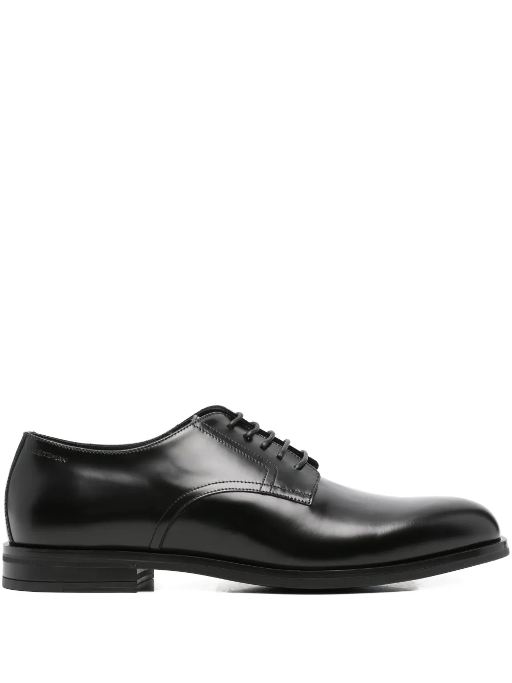Stuart Weitzman Sw Club Classic leather Derby shoes Black