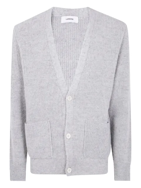 Lardini ribbed wool cardigan