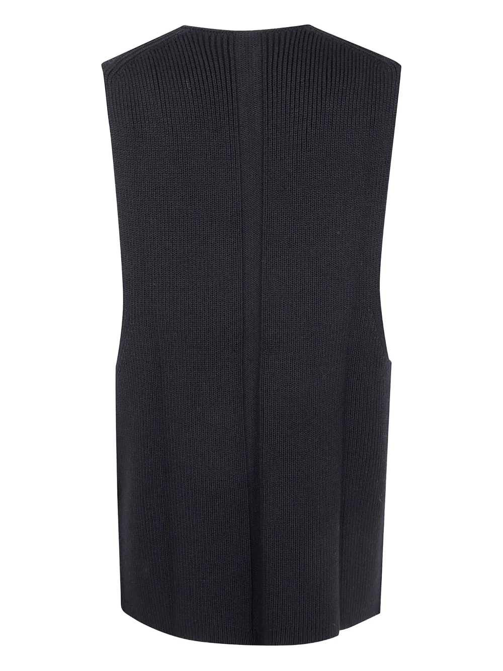 Rick Owens Gilet met V-hals - Zwart