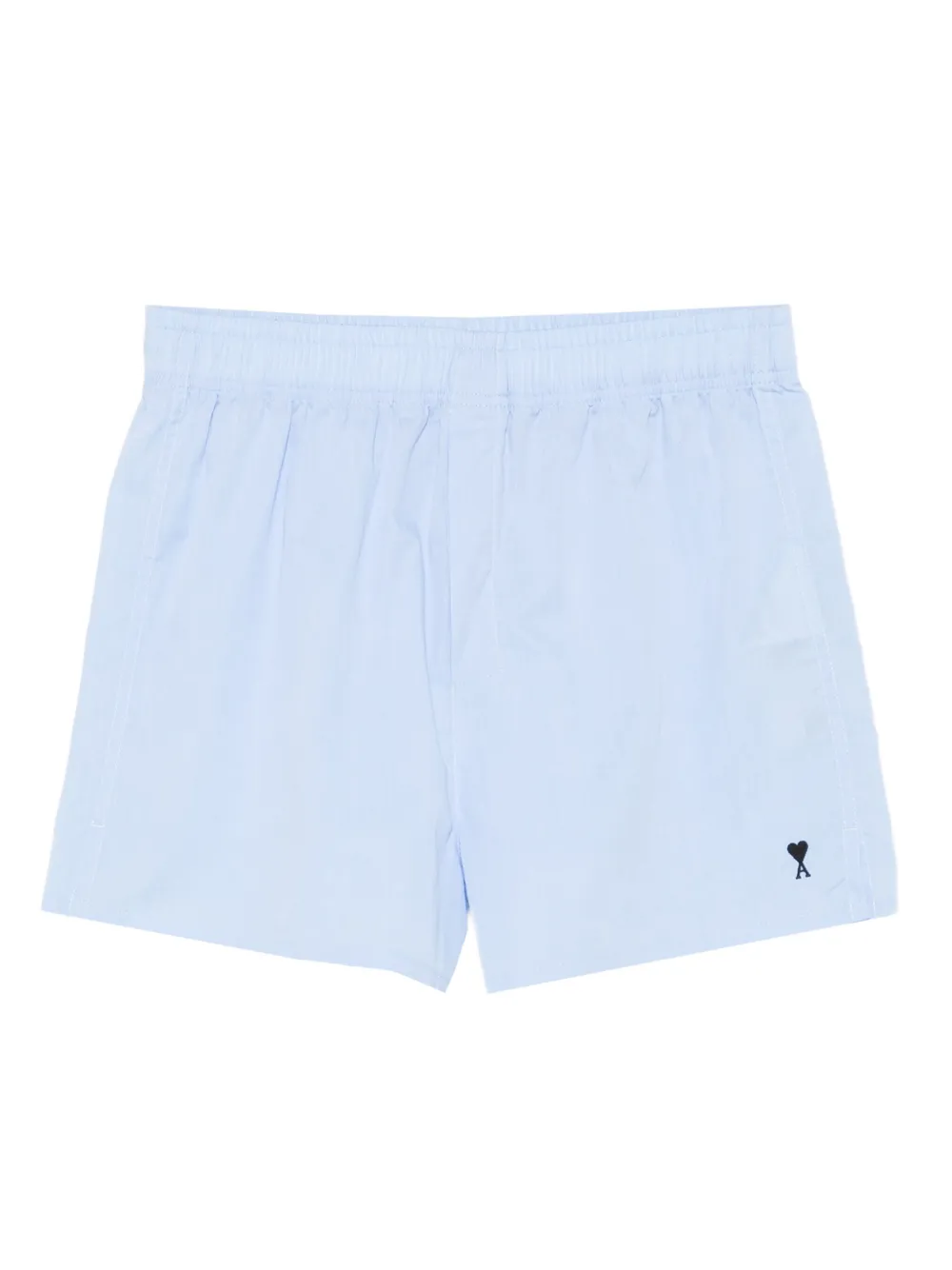 AMI Paris Ami de Coeur pyjama shorts | Blue | Image 1