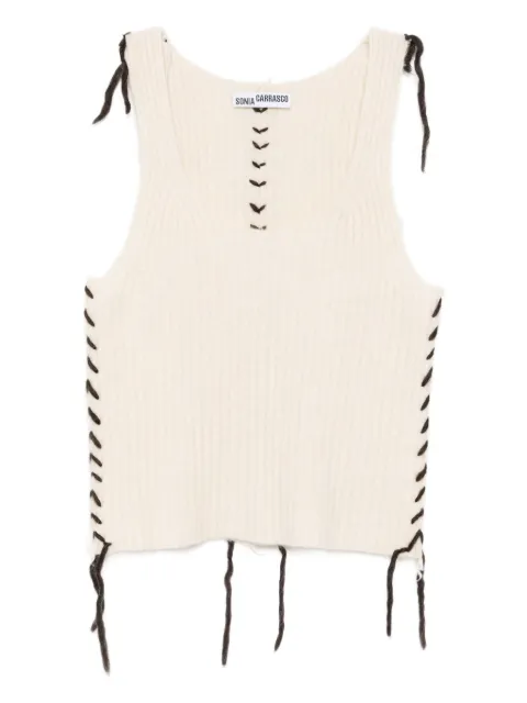 SONIA CARRASCO sleeveless vest top