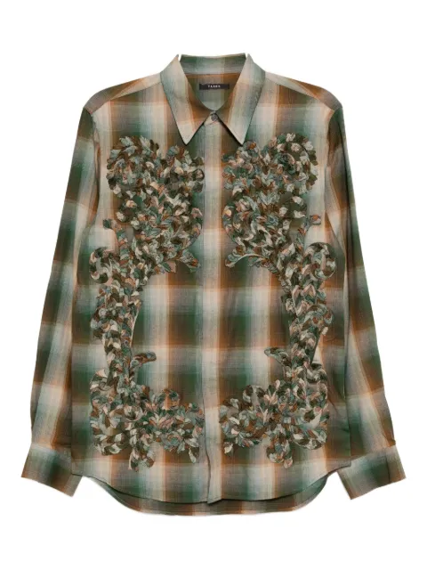 Taakk graphic-embroidered shirt