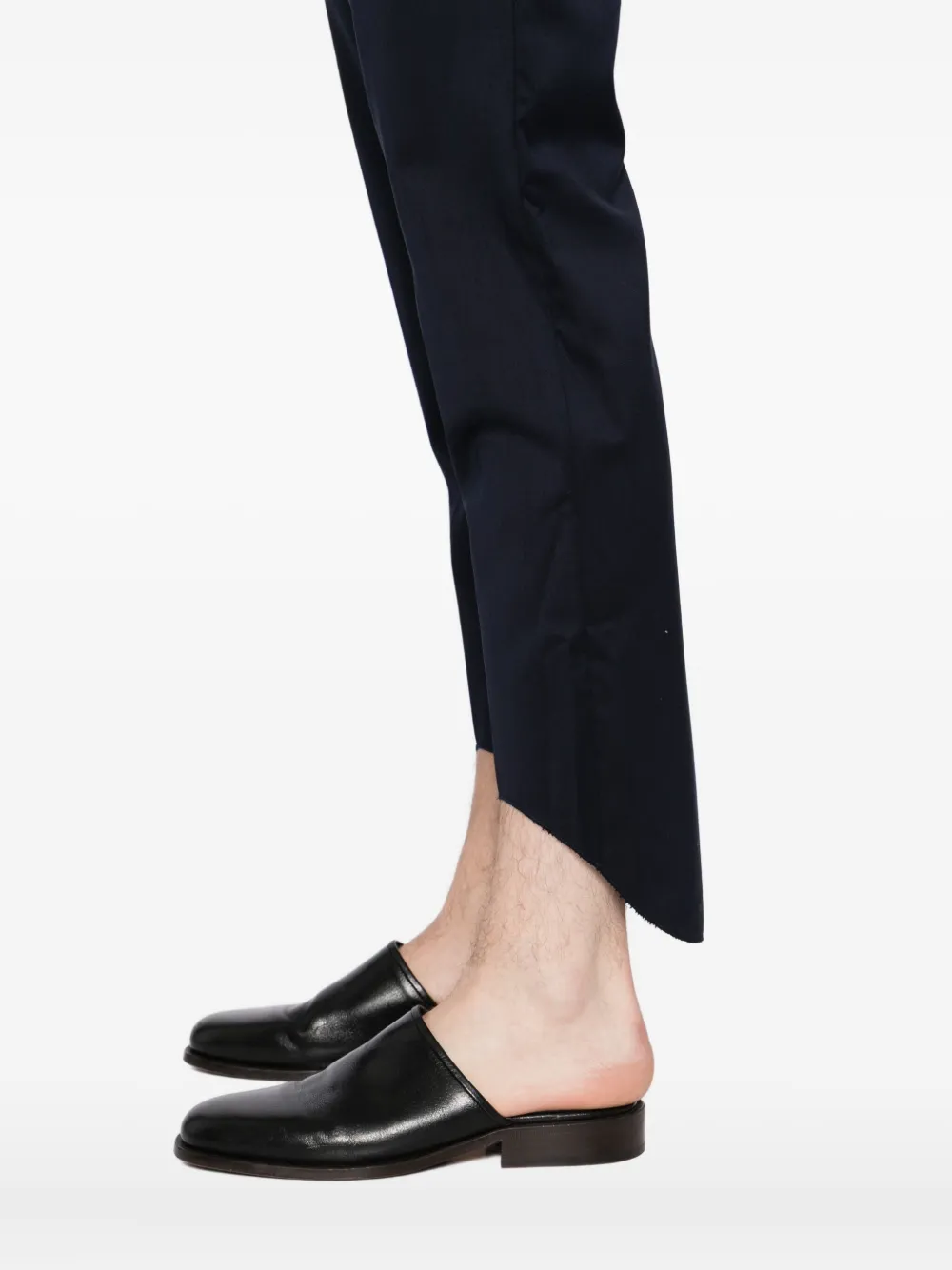 Sonia Carrasco Asymmetric Tapered Trousers In Gold