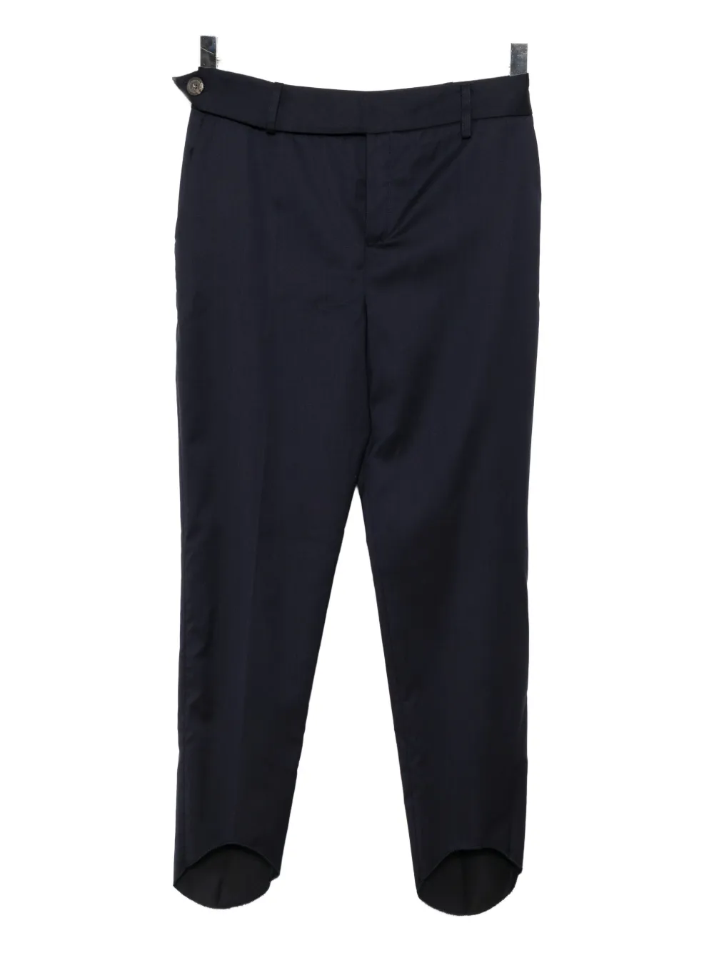 Sonia Carrasco Asymmetric Tapered Trousers In Gold