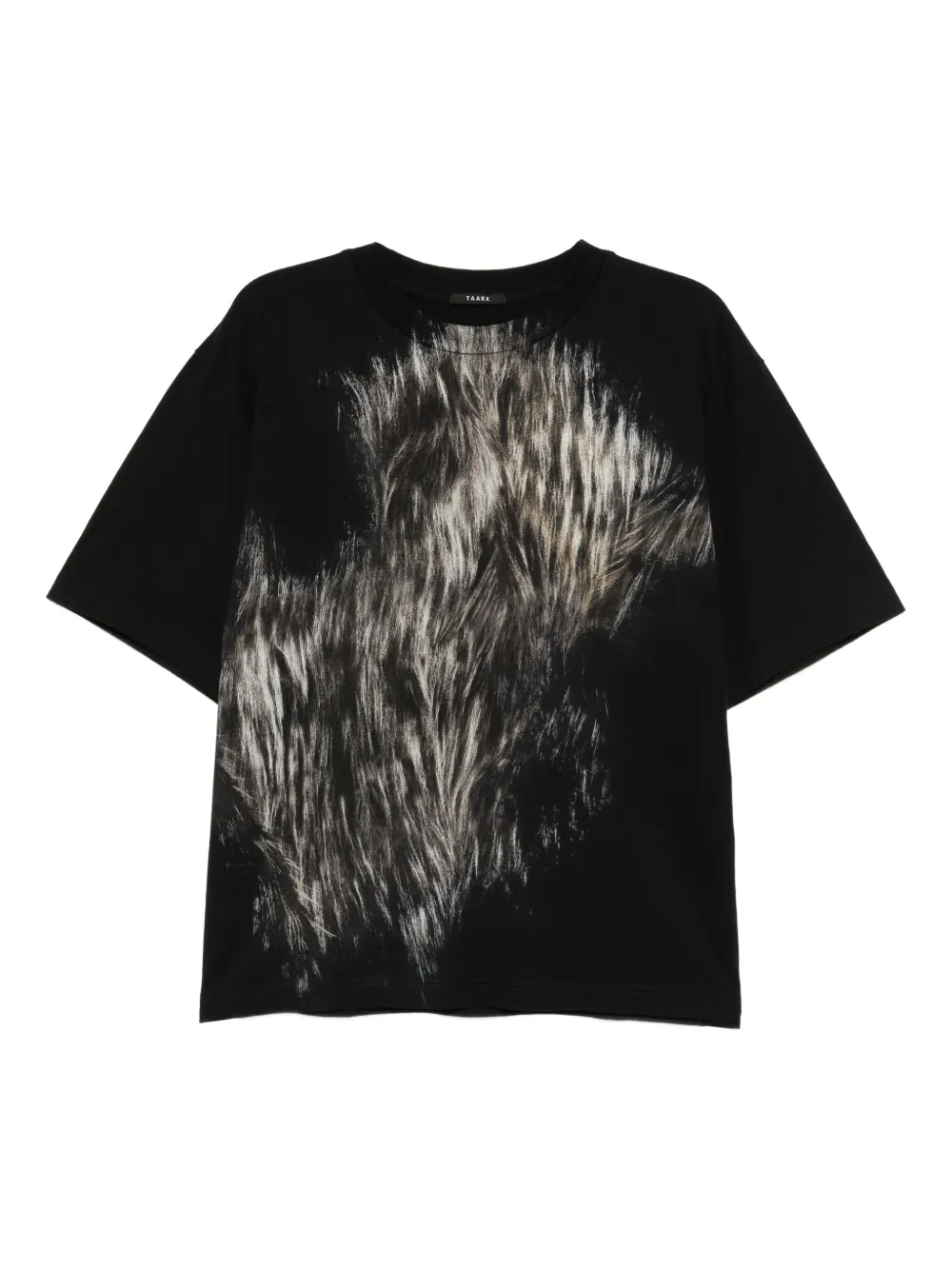 Taakk graphic-print T-shirt - ブラック Taakk graphic-print T-shirt - ブラック