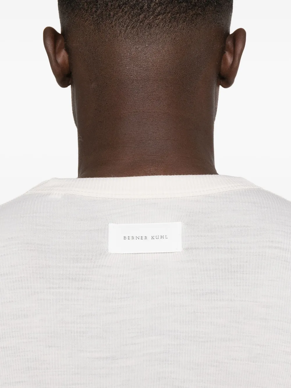 Berner Kuhl White Crewneck Sweater In White