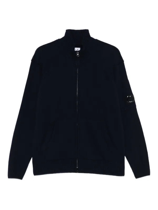C.P. Company ジップアップ カーディガン | ブルー | FARFETCH JP
