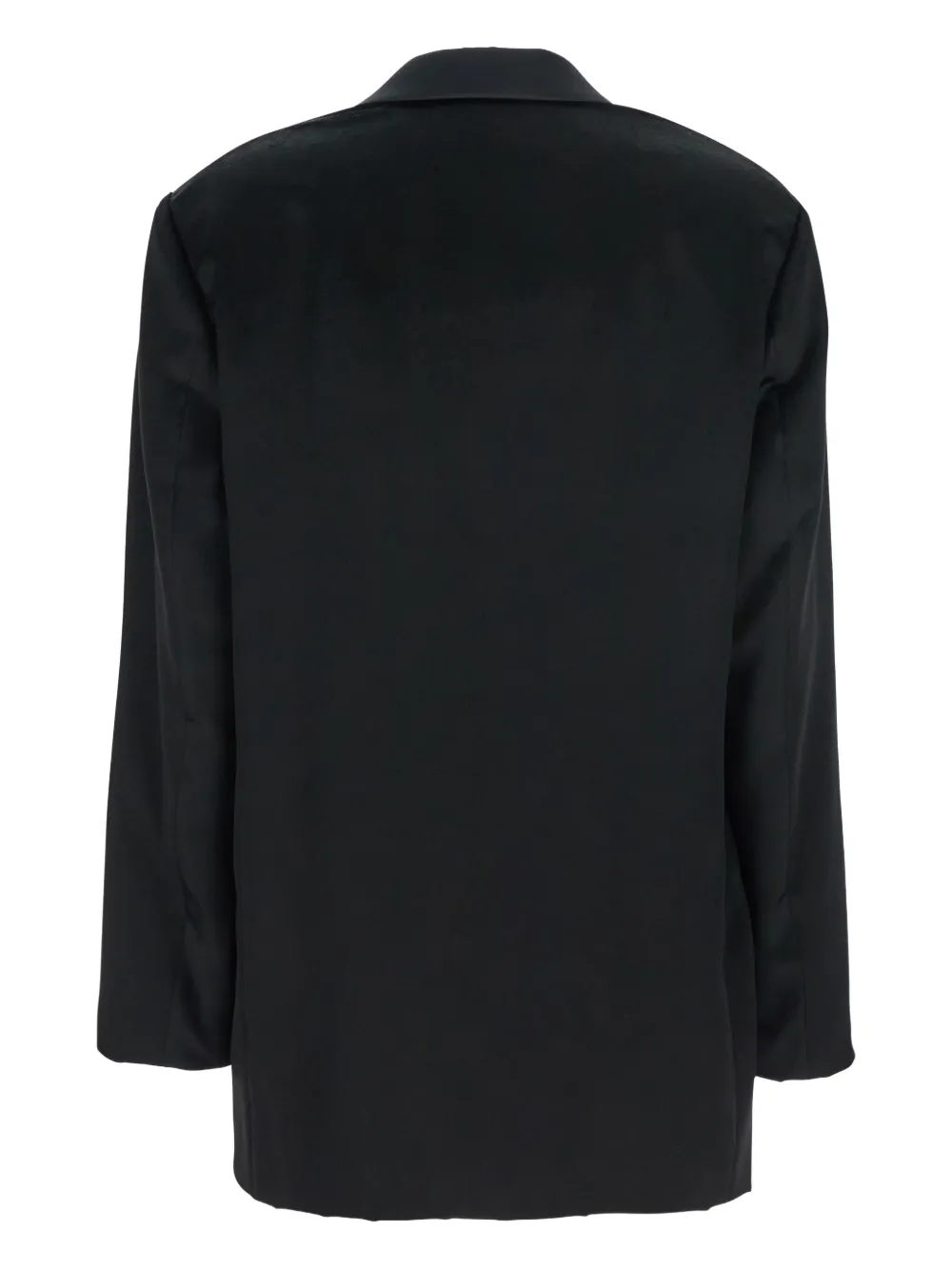 Alberta Ferretti double-breasted satin-lapel jacket | Fitted Jackets | Image 2