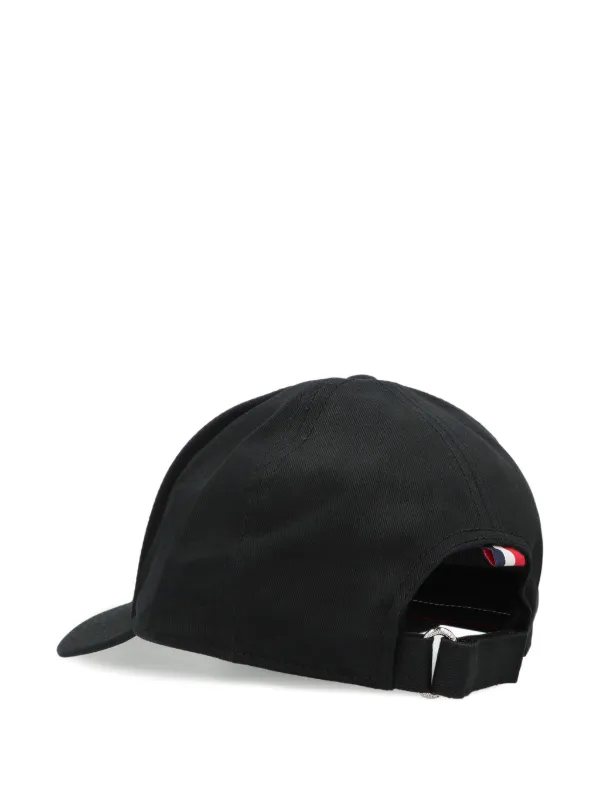 Moncler ロゴ キャップ | ブラック | FARFETCH JP