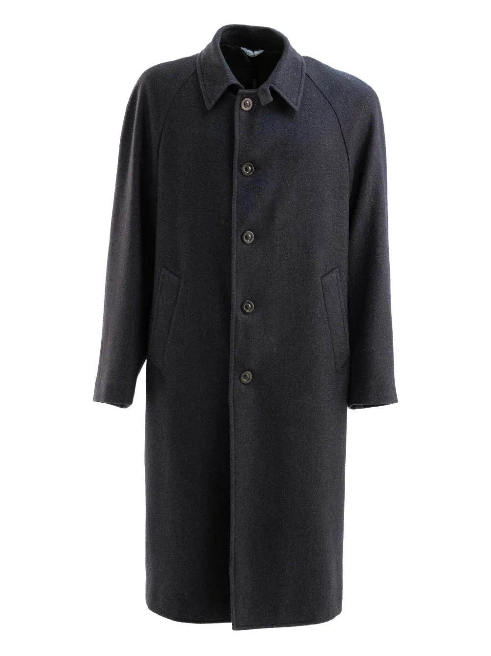 Boglioli single-breasted buttoned coat | Black | Image 1