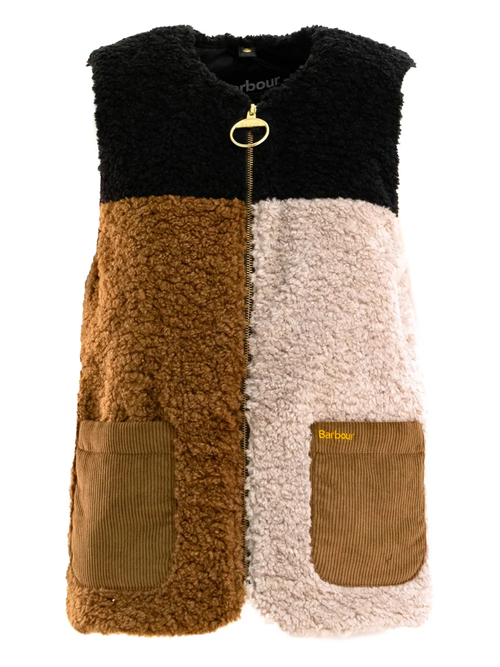 Barbour Cathy Fleece Gilet In Multi