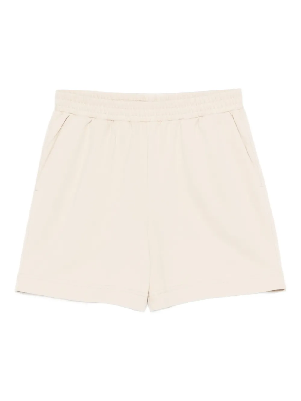 TWINSET elastic-waistband shorts | Neutrals | Image 1