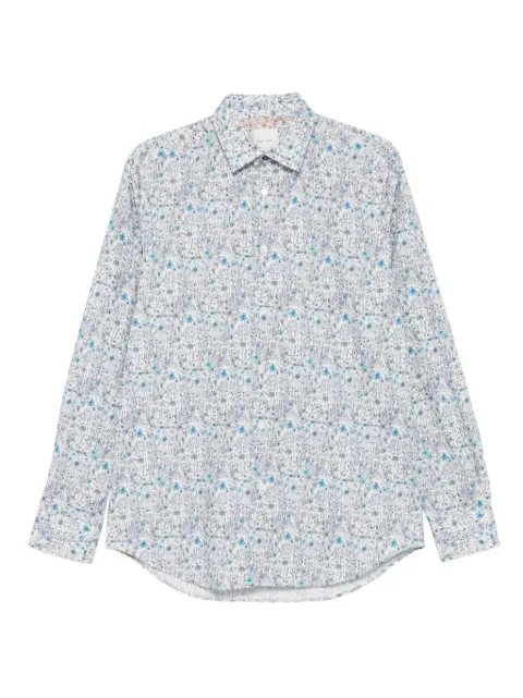 Paul Smith floral-print long-sleeve shirt