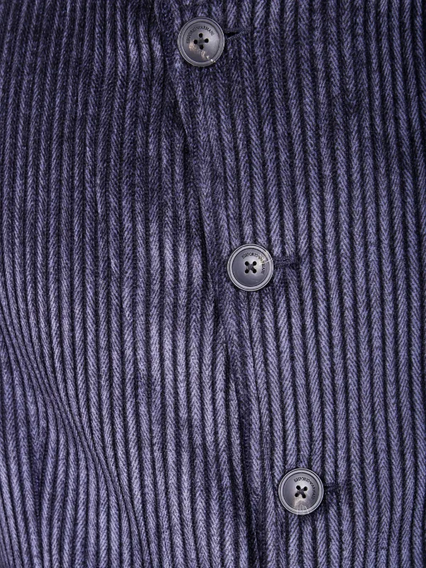 Emporio Armani コーデュロイ ジャケット | パープル | FARFETCH JP